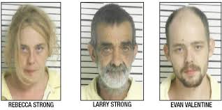 Family charged with burglary