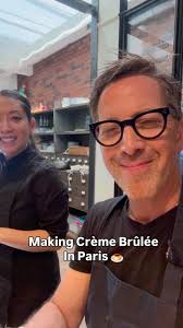 Paris Part 2: Making Crème Brûlée!, #DAN-ily in Paris” , #cooking #paris  #travel #dad