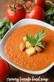 Creamy Tomato Basil Soup Recipe Video Lil Luna Recipe Creamy Tomato Basil Soup Tomato Basil Soup Recipe Tomato Basil Soup