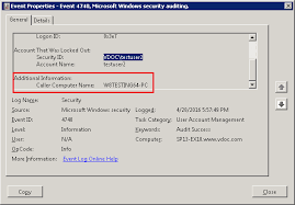 Here you will find written that this account has been locked in this addc. How To Track Source Of Account Lockouts In Active Directory