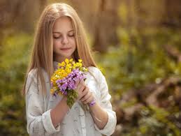 Fashion style and beauty look. Blonde Flower Kid Long Hair Beautiful Girl Wallpaper 1815x1369 913382 Wallpaperup