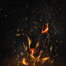 Premium Vector Fire Flying Sparks Light Background Images Blue Background Images Iphone Background Images