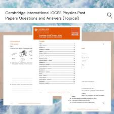 Your answers and pdf solution helped raise my grade from failing to d to a* and i really appreciate your website has the detail solution of igcse physics answers. Cambridge Igcse Physics 0625 Past Exam Questions And Answers Textbooks On Carousell