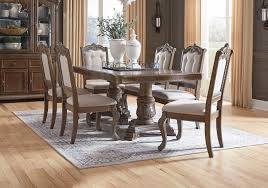 Choose the dining room table design that defines your family's style and character. Charmond Brown 7pc Dining Set Evansville Overstock Warehouse