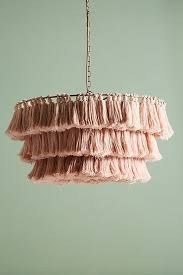 Fela Tasseled Chandelier Diy Lamp Shade Home Decor Accessories Unique Home Decor