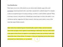 Research gap in thesis examples we have a convenient order form, which you can complete within minutes and pay for the order via a secure payment system. 4 2 Worksheet Identifying A Research Gap Youtube