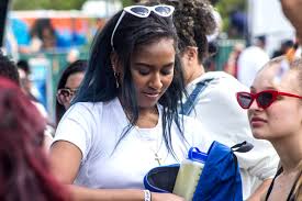 Play around with colors and see what works for your skin tone and style. Sasha Obama Just Dyed Her Hair Blue Sasha Obama New Blue Hair Color