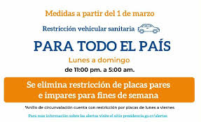 Revisa el calendario del ministerio de transportes. Marzo Inicia Con Nuevas Medidas De Restriccion Sanitaria Y Vehicular Presidencia De La Republica De Costa Rica
