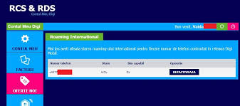 Cand te afli in reteaua digi mobil. Activare Roaming Digi