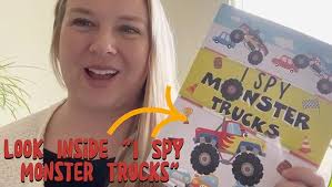I Spy Monster Trucks Book For Kids: Monster Truck Activity Books for Ages  3-4-5-6-7+ Boys and Girls • 42 Fun Puzzles to Search, Find and Count  Vehicles: Books, Button and Twink, Mossman,