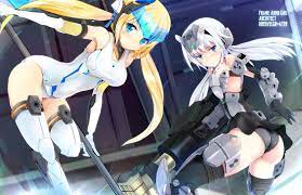 小ポトフ on twitter アーテル描いたのでアーキテクトと共闘イラストにしてみました フレームアームズ ガール faガール イラスト 美しいアニメガール フレームアームズガール
