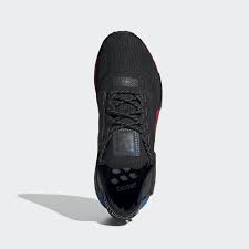 The nmd r1 has seen. Adidas Nmd R1 V2 Black Blue Red Grailify