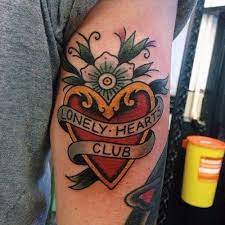 Pin By Michael Luna On Traditional Tattoos Beatles Tattoos Tattoos Traditional Tattoo