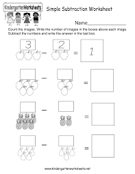 This Is A Subtraction Worksheet For Kindergarteners Kids Can Use The Images To Subtract You Subtraction Worksheets Subtraction Preschool Preschool Worksheets