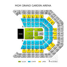 Mgm Grand Garden Arena Section 209 Olive Garden Bozeman