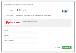 Part of a series on financial services. Public Bank Online Test Data Smart2pay Documentation