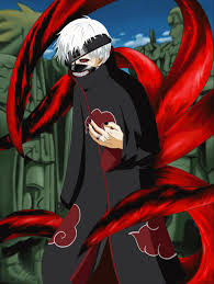 Well, he is the main protagonist of tokyo ghoul, a japanese dark fantasy manga series. Oc Ken Kaneki Akatsuki Crossover Tokyoghoul