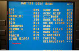 Beberapa contoh, kode bank lainnya seperti: Kode Bni Ke Bri