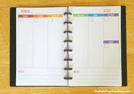 On this page you can download free, simple, clear, elegant and very useful wall and desktop calendars for years 2021, 2022 and 2023. 2021 Free Printable Planner Pages The Make Your Own Zone