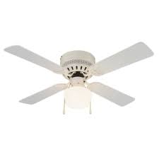 By parrot uncle (142) kennesaw 42 in. Design House 157958 White Millbridge 42 Wide Hugger Ceiling Fan With Light Kit And Reversible Blades Faucetdirect Com