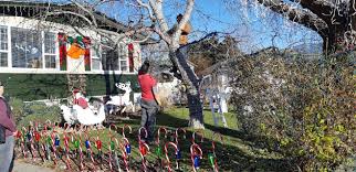 About 70 homes on collison road, gramiak road and mary court combine for a spectacular show of lights that's definitely worth a visit. Candy Cane Lane Kelowna Home Facebook