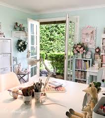 Integrate a craft area into a room that already has a purpose. Craft Room Archives Shabby Art Boutique