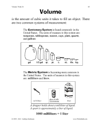 Metric System 3rd Grade Google Search Volume Worksheets Measurement Worksheets First Grade Worksheets