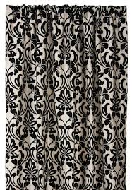 Pattern Black And Cream Curtains Amazon Com Yorke 54 X 84 Black And Cream Curtain Panel Cream Curtains Panel Curtains Curtains
