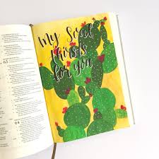 Learn to paint a cute. Acrylic Cactus Tutorial Plus A Free Printable Scribbling Grace
