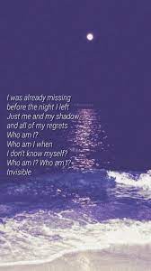 Invisible 5sos 5sos Wallpaper 5sos Lyrics 5sos Quotes Yeah, you used to call me baby now you calling me by name takes one to know one, yeah you beat me at my own damn game.