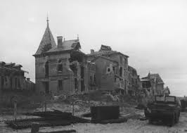 Photo Courseulles Sur Mer In Ruins France Jun 1944 D Day Juno Beach Ruins