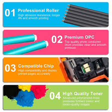 Each black (ce320a), cyan (ce321a), magenta (ce323a), and yellow (ce322a) include the toner and drum. Lebenspiel 4 Druckerpatronen Kompatibel Fur Kaufland De