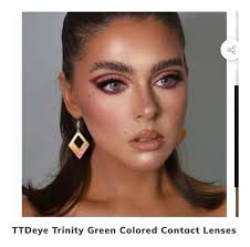 Pupilentes Ttdeye 100% Originales Trinity Green Verde