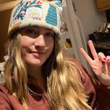 Steezy Black Fleece Box-top Style Cozy Beanie