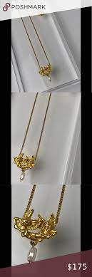 Vintage Givenchy Cherub Angel Chain Necklace Vintage Givenchy Necklace Vintage Givenchy Womens Jewelry Necklace