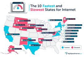 Download speed is measured in data transferred per second. The 10 Fastest And Slowest States For Internet Speeds In 2021 Highspeedinternet Com