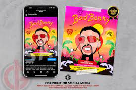 Bad bunny flyer