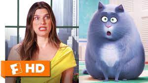 Max wears a cone for his compulsive scratching caused by all. The Pets Their Voice Actors The Secret Life Of Pets 2 Character Interviews Fandango All Access Youtube