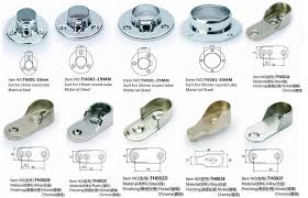 Generally, one side is made with a rounded end that holds the pipe up, and the other side is made for securing to a beam or other structural element. Flange Tube Holder Tube Support Wardrobe Accessories Huiqiang Metal Product Co Ltd Ecplaza Net