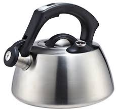 Tea Kettle To Boil Water On Stove Top In Quality Modern Brushed Stainless Steel 8 Cup Small Check Out This Great Pr Tea Kettle Brushed Stainless Steel Kettle
