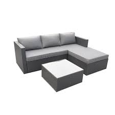 Find Mimosa 3 Piece Silverleaves Lounge Setting At Bunnings Warehouse Visit Your Local Store For The Wi Outdoor Sectional Sofa Outdoor Settings Outdoor Dining