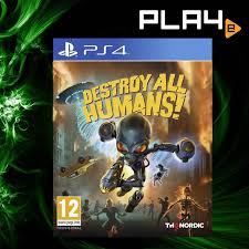 Thq nordic has officially announced the remake of the first installment of the humorous action game series destroy all humans! Ps4 Destroy All Humans Regular Playe