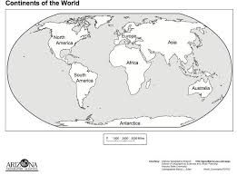 Learn To Draw World Map Coloring Page World Map Continents World Map Printable