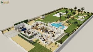 Browse floor plan templates and examples you can make with smartdraw. Artstation Luxurious 3d Virtual Floor Plan Design With Landscape Pool View By Architectural Studio Bern Uk Yantram Architectural Design Studio