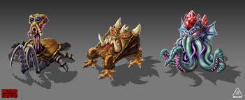 Vega conflict is now available on ios! Backyard Monsters Characters By Mr Donkeygoat On Deviantart