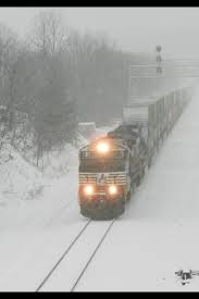 Winter Train Ride Destino A Train