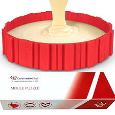 Cuisineduchef Moule Silicone Pour Gateaux Patisseries Multi Formes Coeur Rond Carre Etc Moule Cuiss Gateau Anniversaire Gateau Decoration Anniversaire