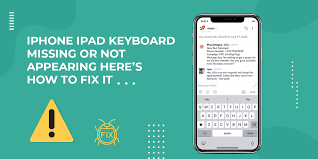 Use the app store to find it. How To Fix Iphone Ipad Keyboard Missing Or Disappeared