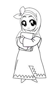 50 Gambar Kartun Anime Wanita Muslimah 2018 Terupdate Emulatoria Id Dengan Gambar Kartun Sketsa Buku Gambar