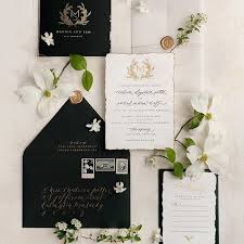 Black And White Wedding Invitation Ideas Classy Fine Art Wedding Invitations In Black White Gold Regram Via Classy Wedding Invitations Black Wedding Invitations Black Wedding Invitations Classy